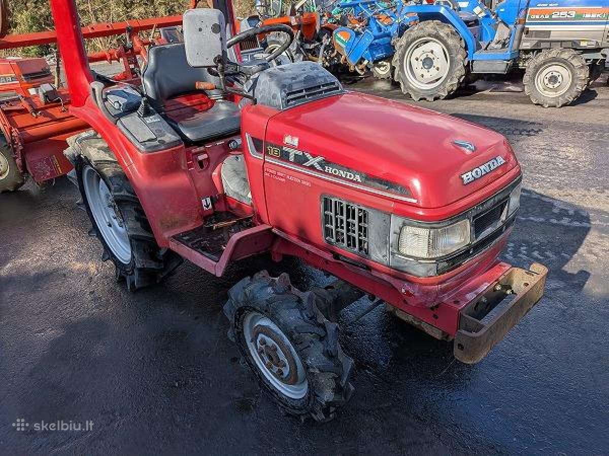 Japoniški Mini traktoriai Mitsubishi, Kubota. - nuotraukos Nr. 6