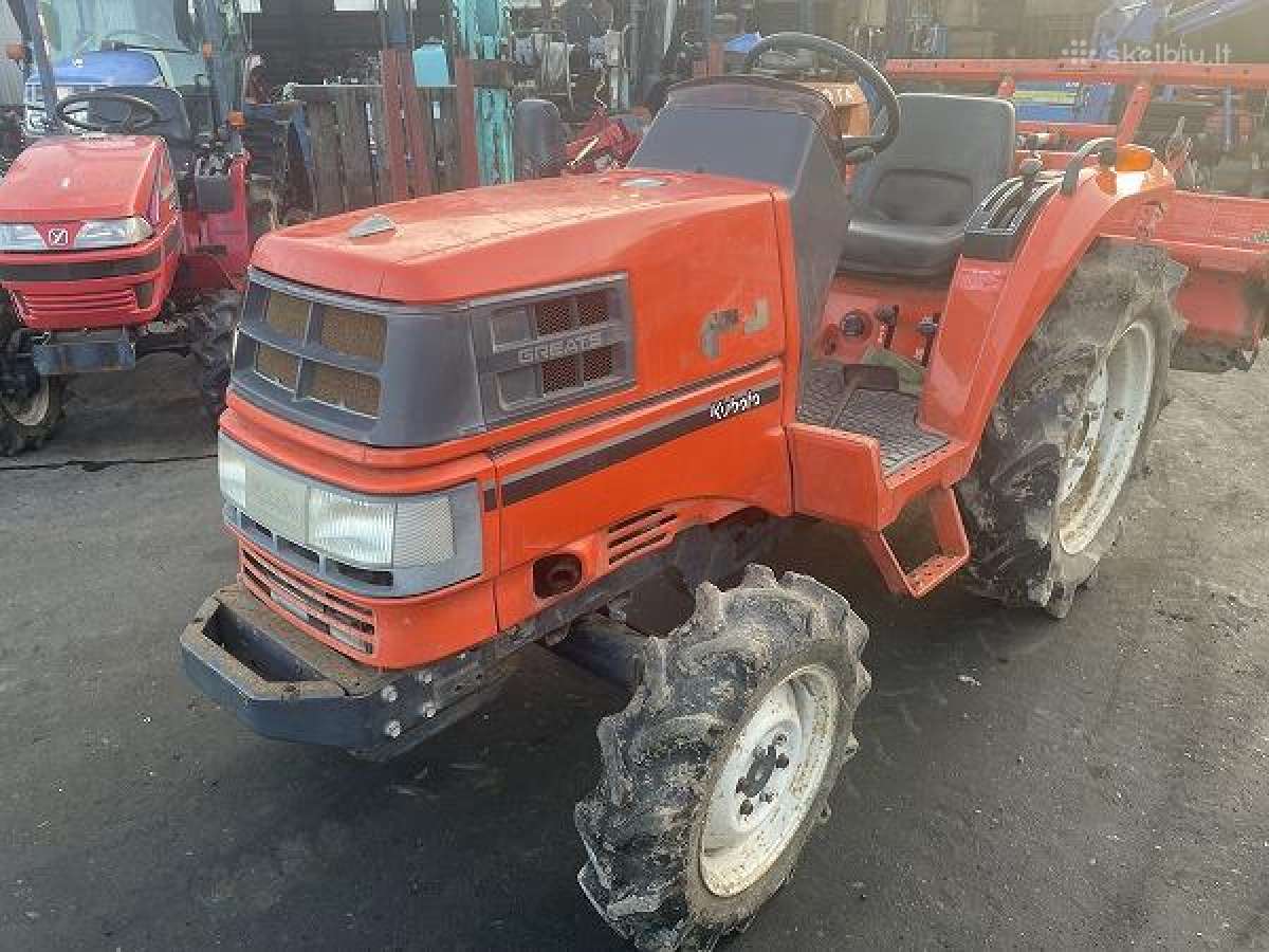Japoniški Mini traktoriai Mitsubishi, Kubota. - nuotraukos Nr. 11