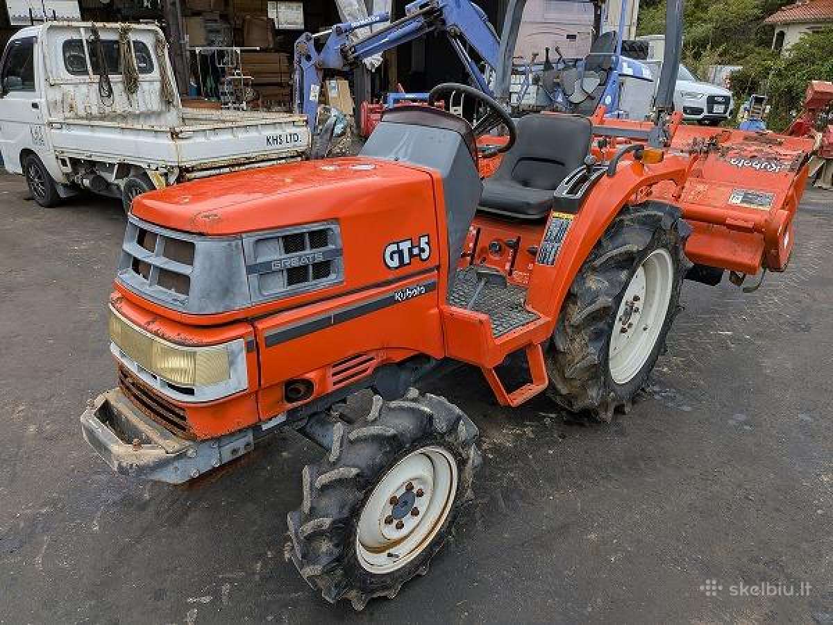 Japoniški Mini traktoriai Mitsubishi, Kubota. - nuotraukos Nr. 12