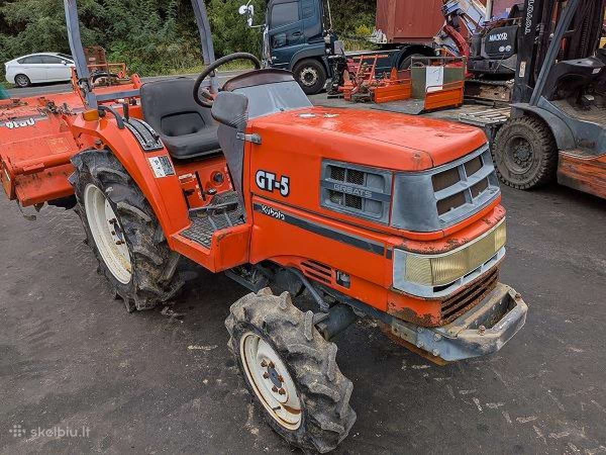 Japoniški Mini traktoriai Mitsubishi, Kubota. - nuotraukos Nr. 13