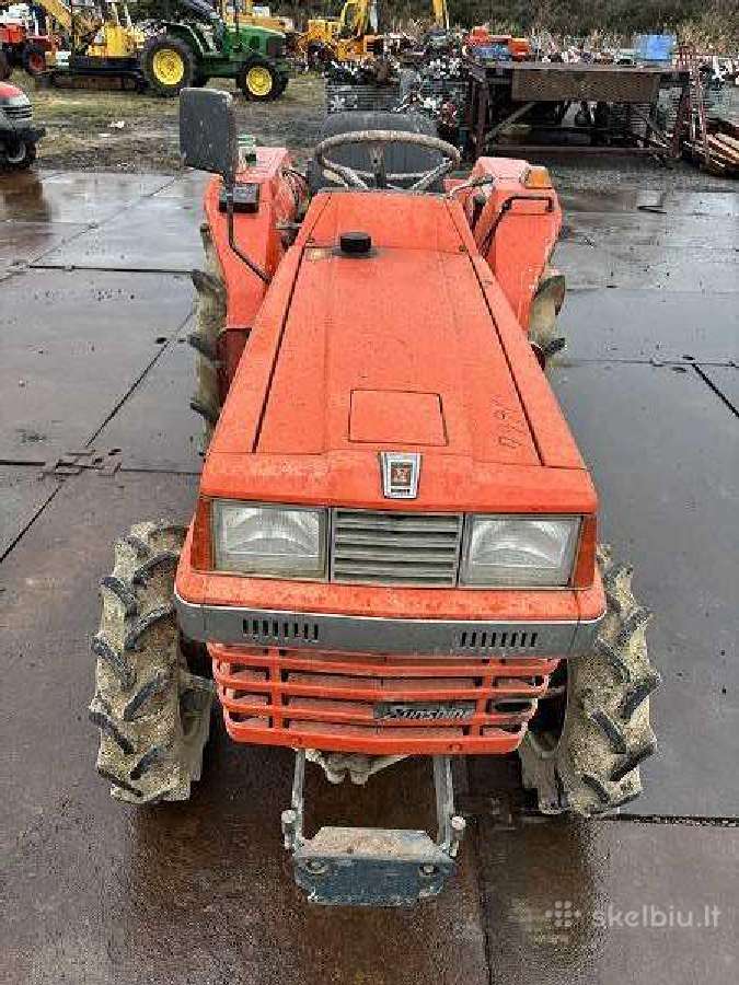 Japoniški Mini traktoriai Mitsubishi, Kubota. - nuotraukos Nr. 14