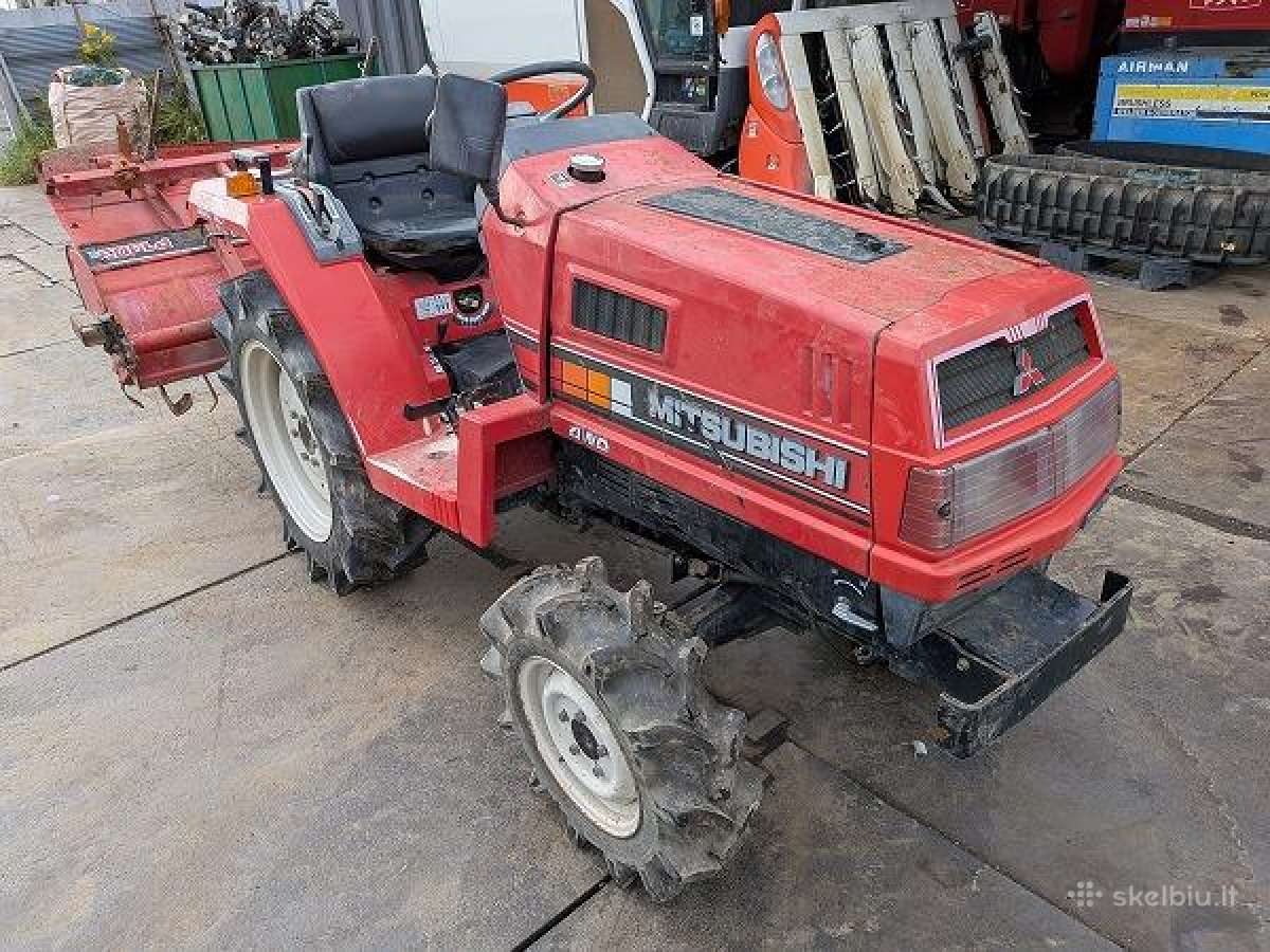 Japoniški Mini traktoriai Mitsubishi, Kubota. - nuotraukos Nr. 17