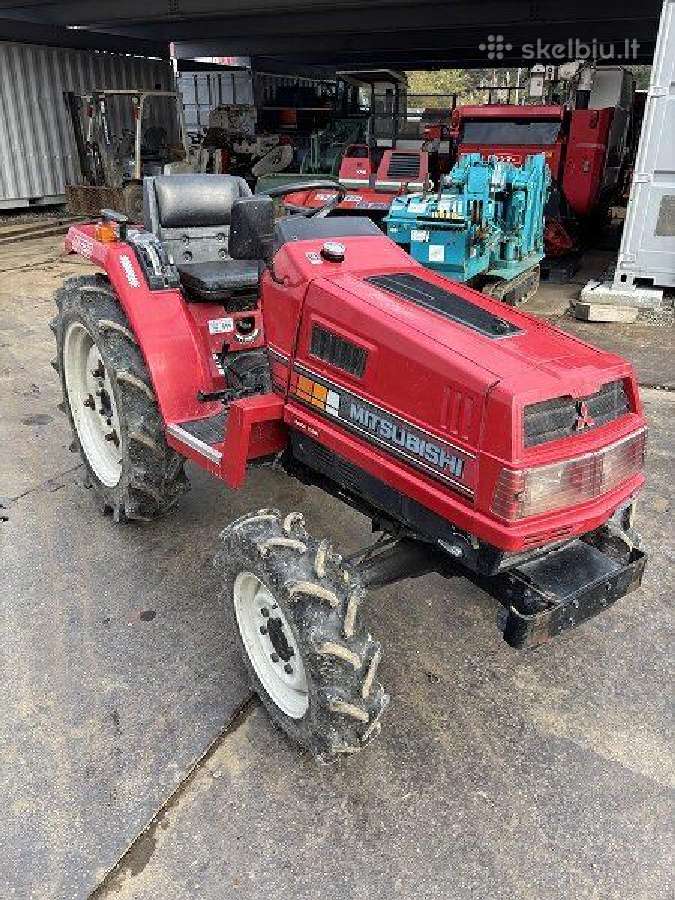 Japoniški Mini traktoriai Mitsubishi, Kubota. - nuotraukos Nr. 19