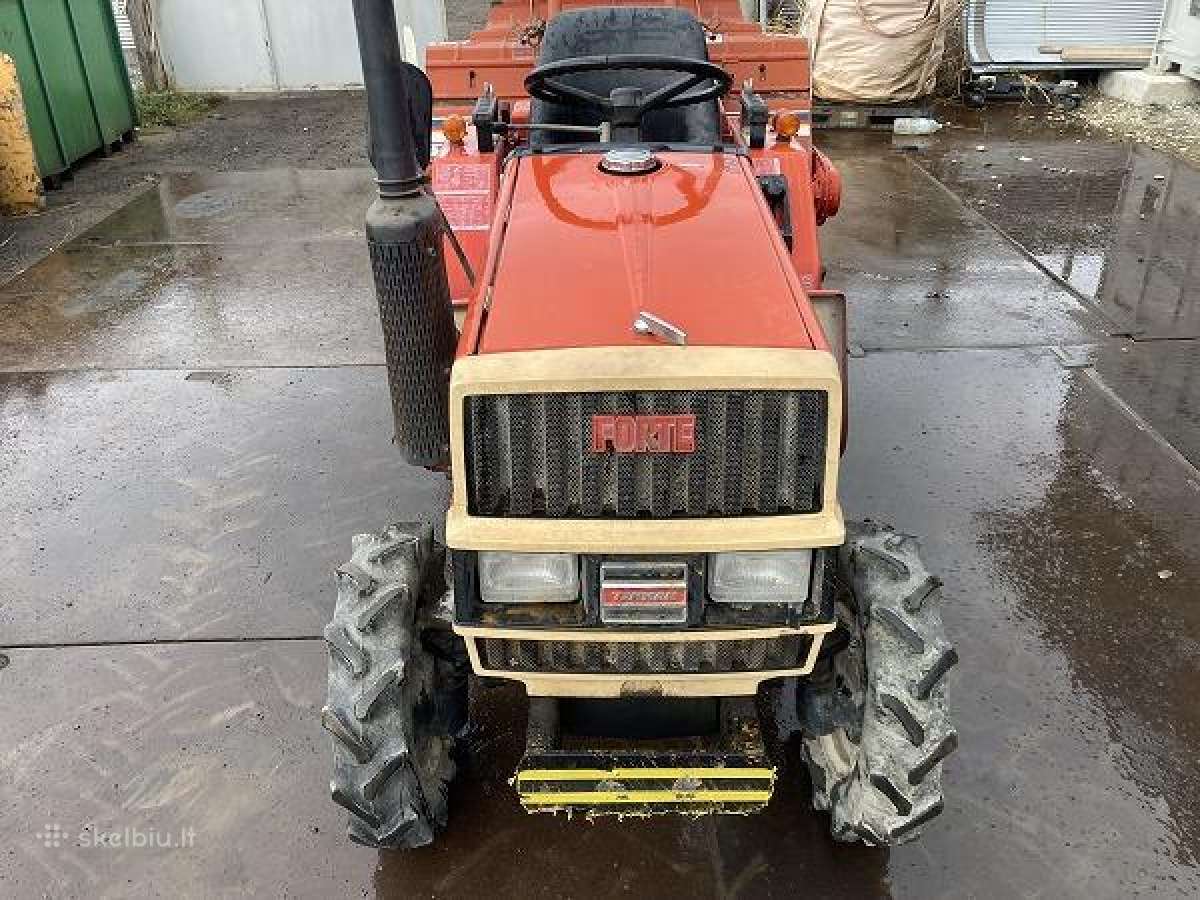 Japoniški Mini traktoriai Mitsubishi, Kubota. - nuotraukos Nr. 24