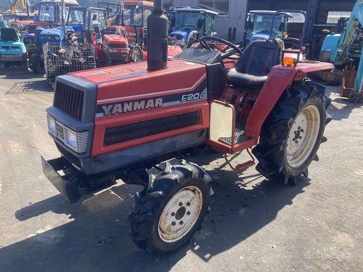 Japoniški Mini traktoriai Mitsubishi, Kubota. - nuotraukos Nr. 26