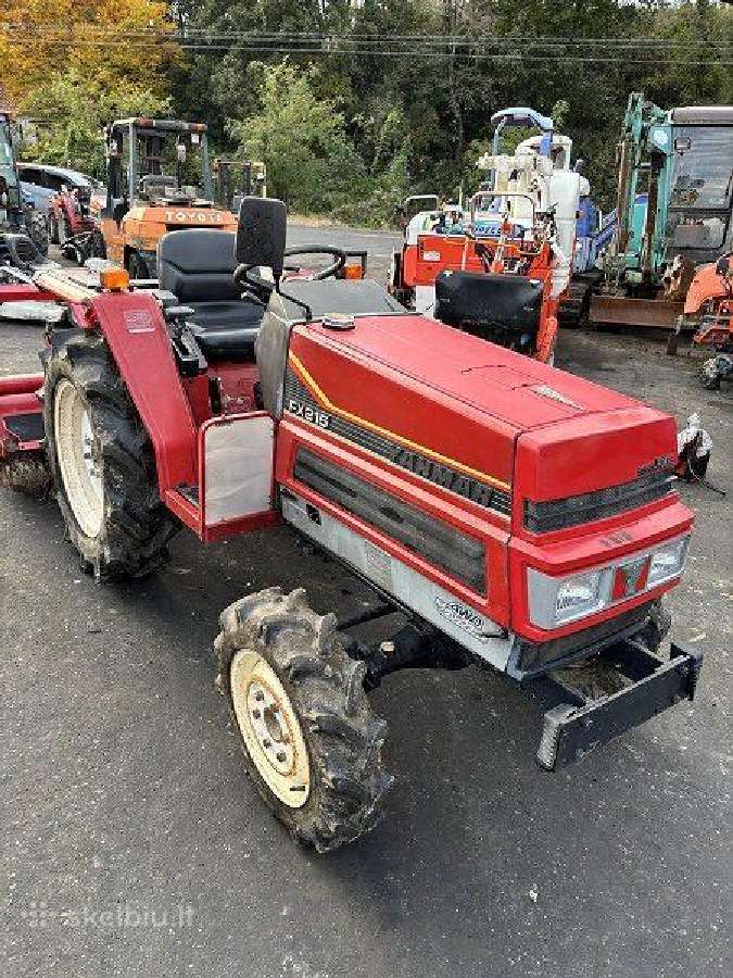 Japoniški Mini traktoriai Mitsubishi, Kubota.