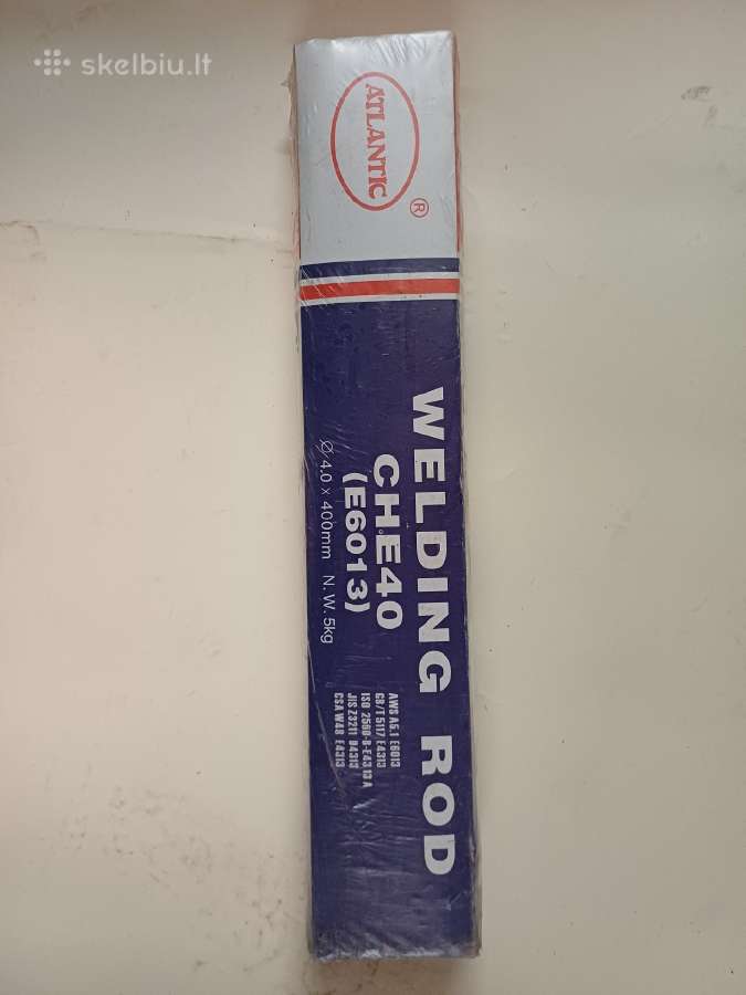 Elektrodai Atlantic Che40 4.0mm 5kg