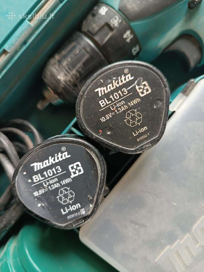 Makita suktukai 10.8v - nuotraukos Nr. 5