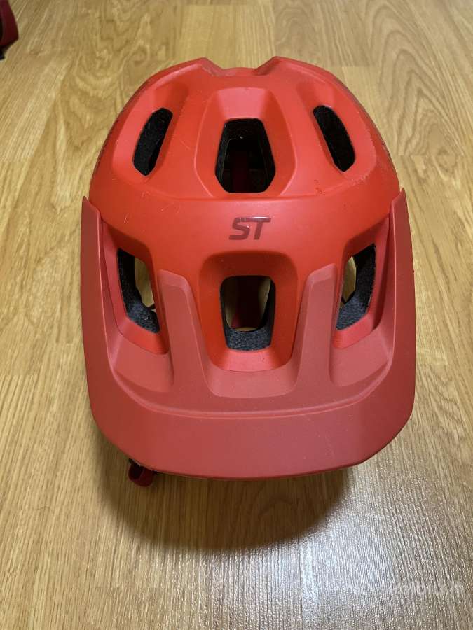 Rockrider St500 Red šalmas 59-62 cm (m/l dydis) - nuotraukos Nr. 2