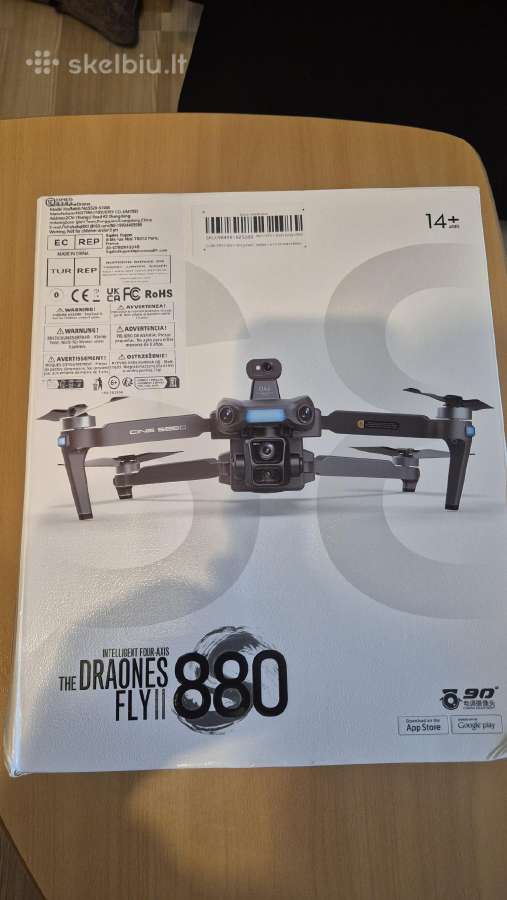 Įspūdingai atrodantis dronas su 3 ašių stabilizato - nuotraukos Nr. 6