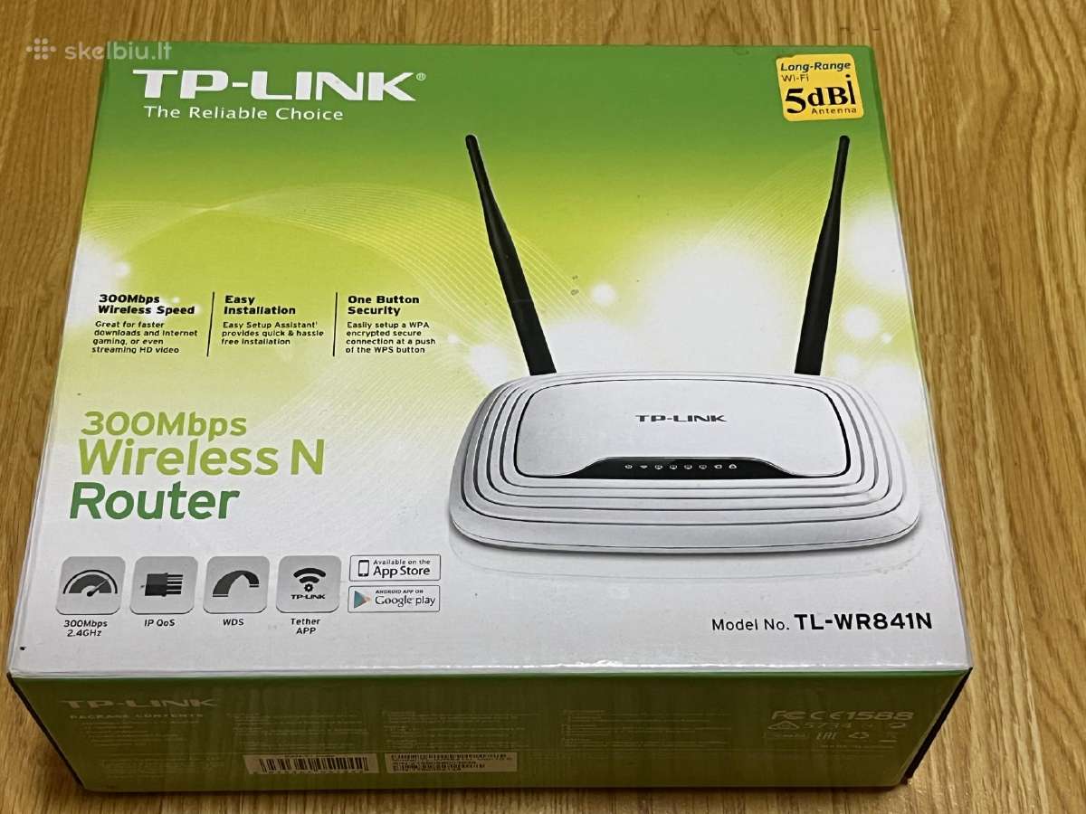 Tp-link Tl-wr841n v10 maršrutizatorius router