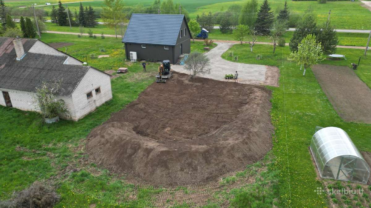 5t eskavatoriaus nuoma su operatoriumi - nuotraukos Nr. 5