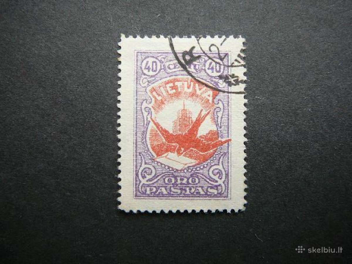 Kregzdutes Lietuva 1926 Pas- P -as antsp. lit244ap