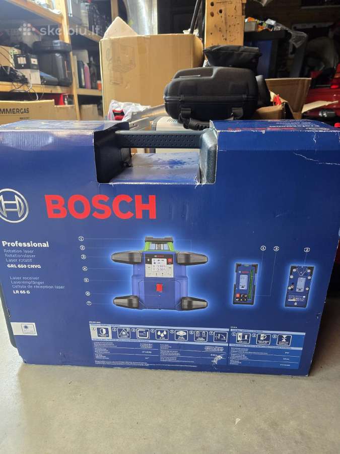 Akumuliatorinė viniakalė Bosch Biturbo Gnb 18v-38 - nuotraukos Nr. 3