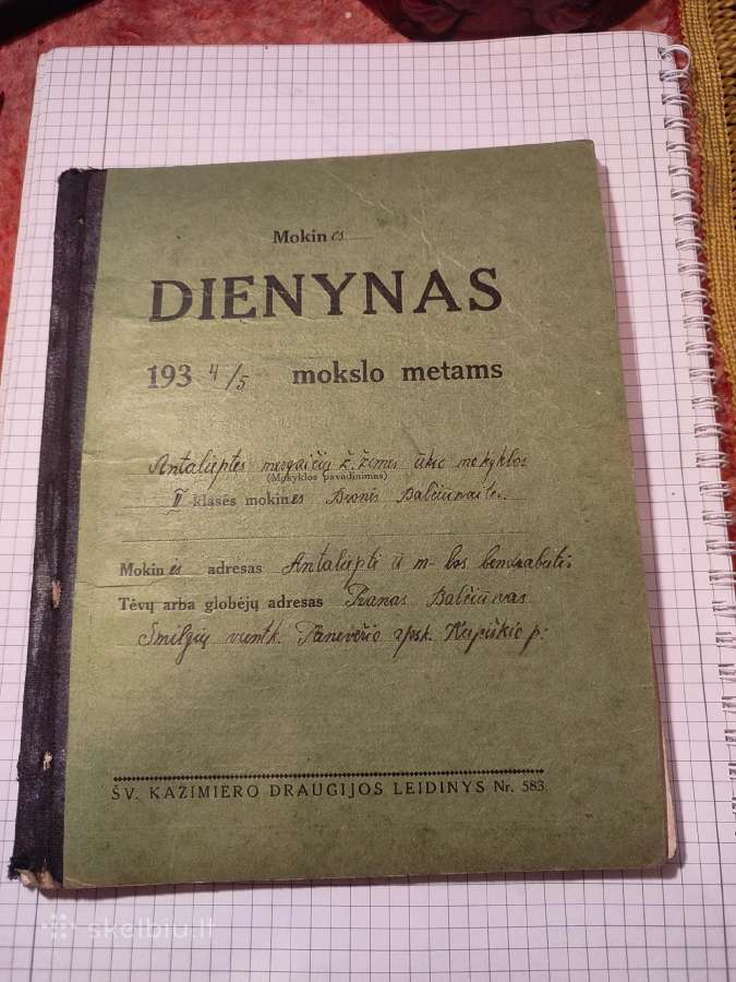 Tarpukario dienynas