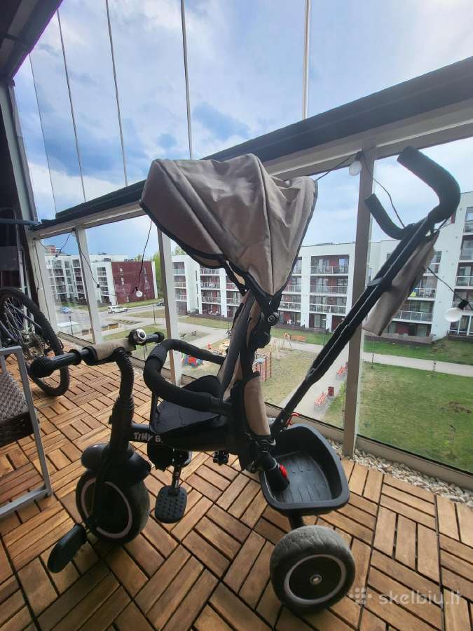 Jok Tiny Bike 3in1 triratukas su pasukama sėdyne