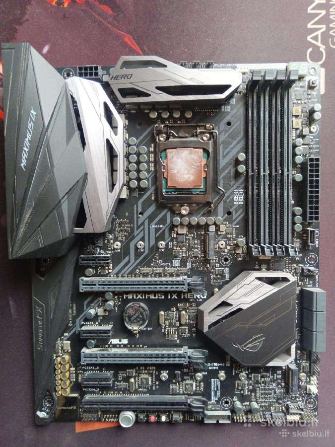Asus Rog Maximus IX Hero + i7-7700k