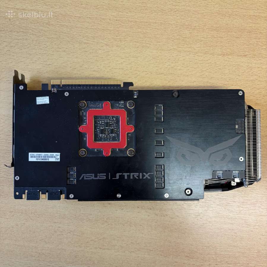 Asus gtx 980ti strix 6gb gddr5 - nuotraukos Nr. 6