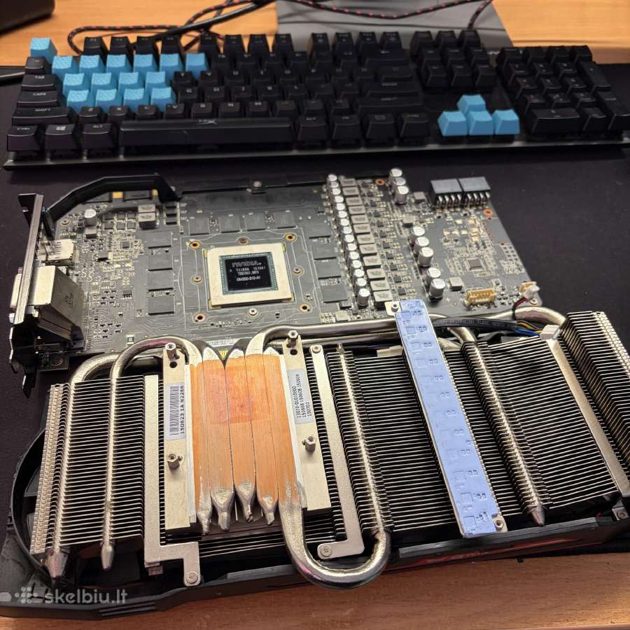 Asus gtx 980ti strix 6gb gddr5 - nuotraukos Nr. 9