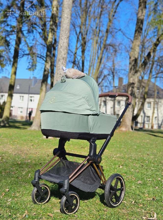 Cybex Priam V4 komplektas 2in1 rose gold