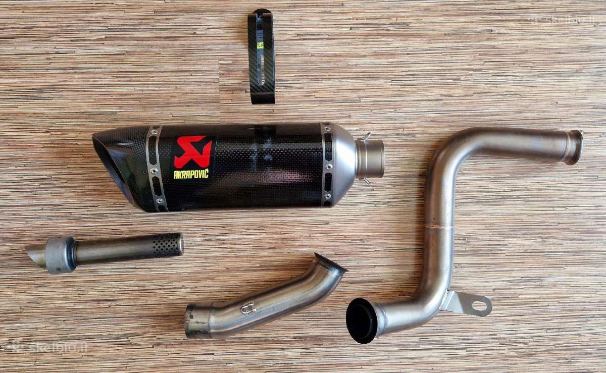 Original Akrapovič full system išmetimas KTM Duke