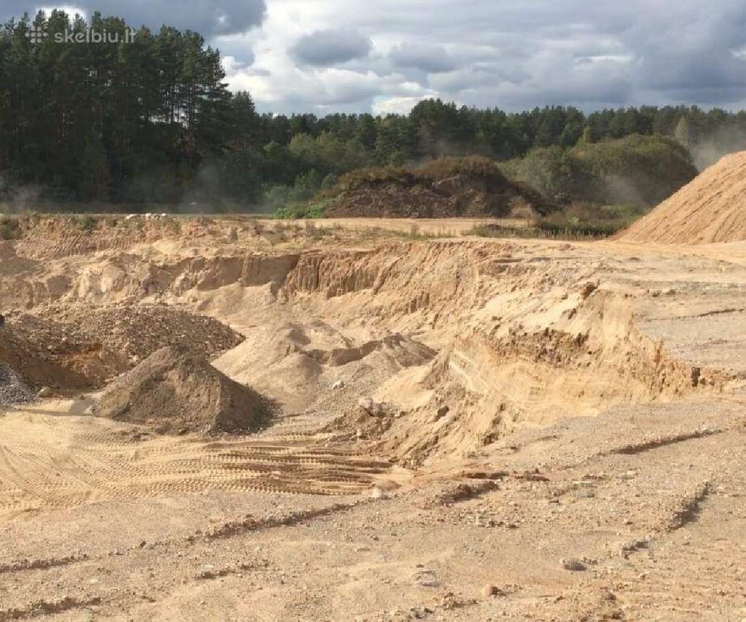 Smėlio karjeras Šilutės rajone