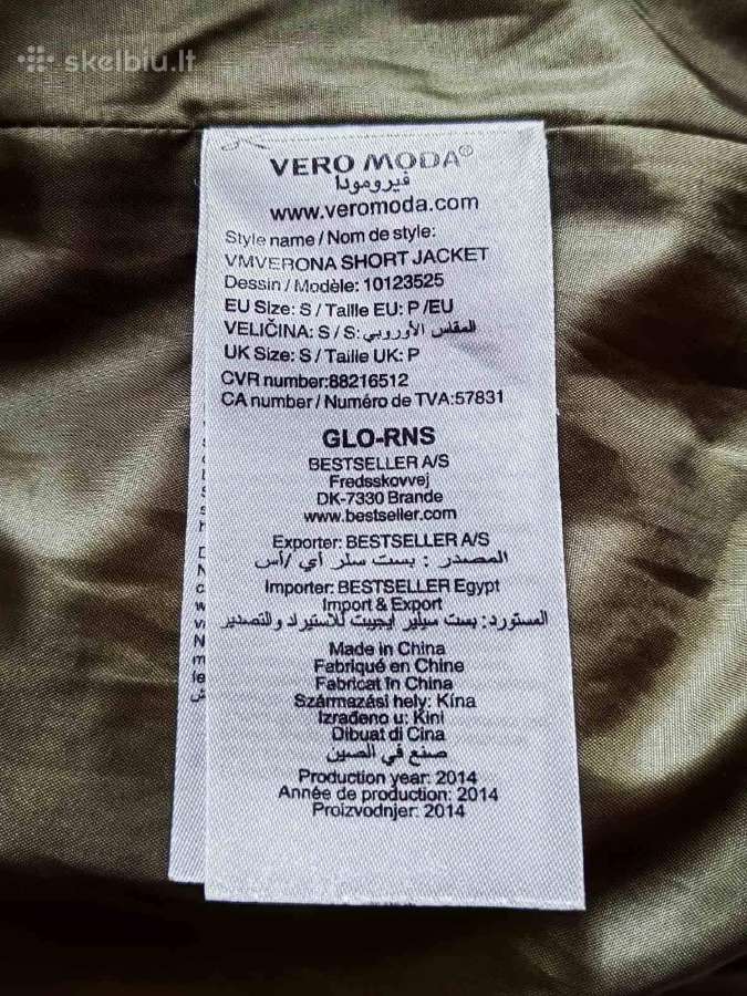 Vero Moda striukė paauglei - nuotraukos Nr. 4