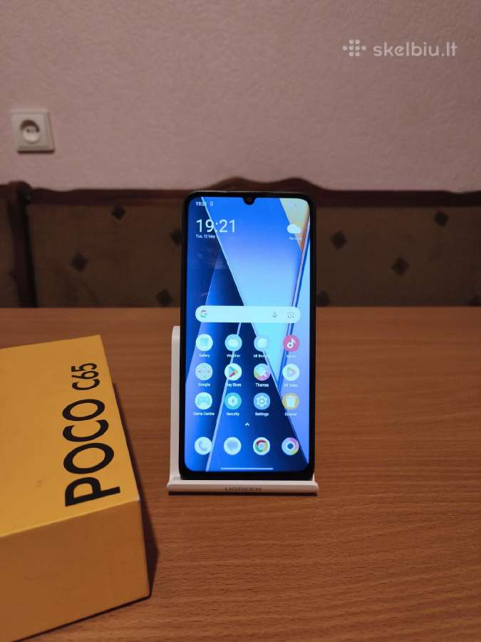 Juodas Poco C65 128gb