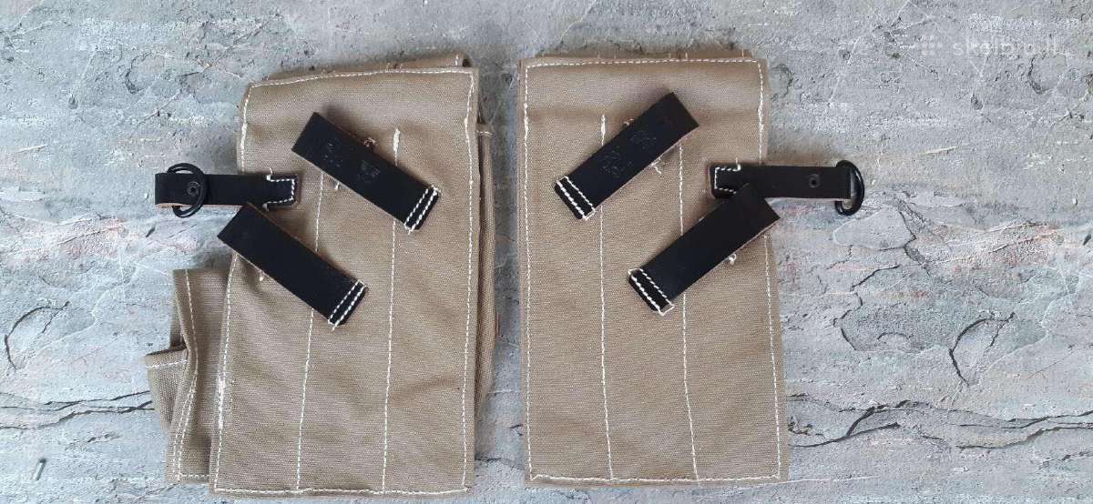 K98k šovinių dėklai,mp40 ir Stg 44 šovinių dėtuvių - nuotraukos Nr. 8