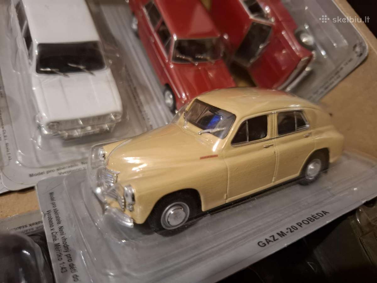 Gaz-20 Pobieda, Naujas, 1/43 Deagostini,
