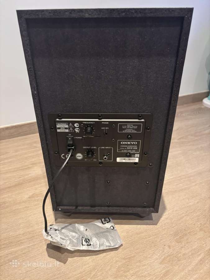 Onkyo subas Skw-208 (naujas!) - nuotraukos Nr. 4