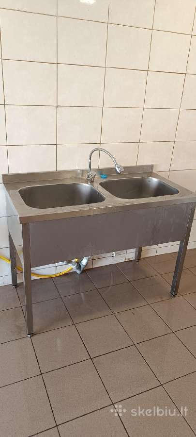 Dviguba plautuvė kaina 200€