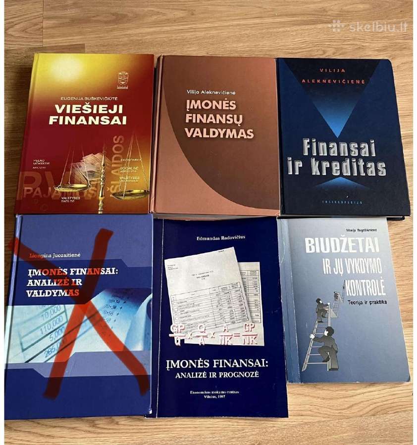 Finansų analizės, buhalterinės apskaitos knygos