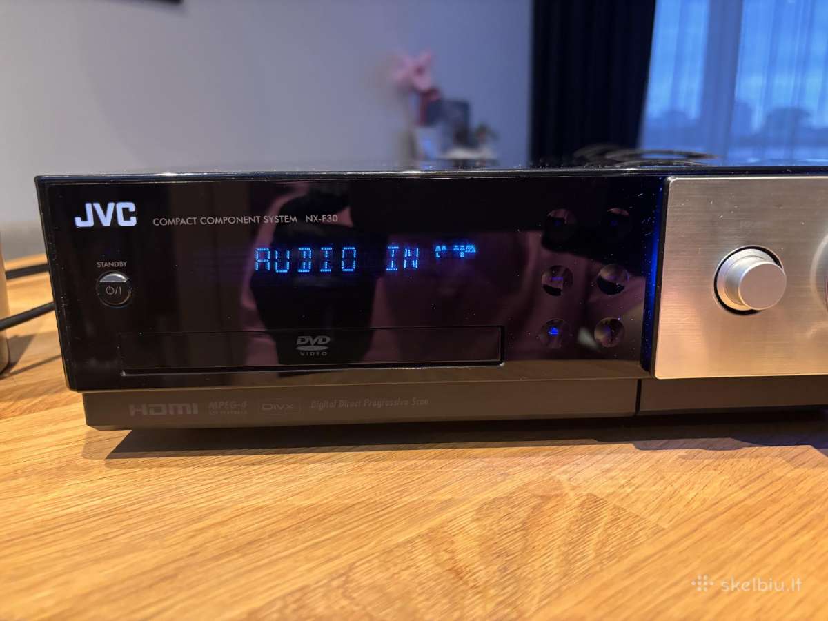 Audio sistema JVC Nx-f30 - nuotraukos Nr. 7