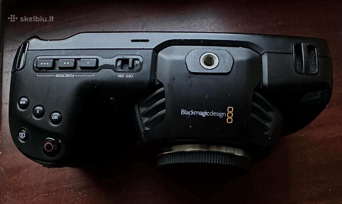 Blackmagic Pocket Cinema Camera 4k - nuotraukos Nr. 2