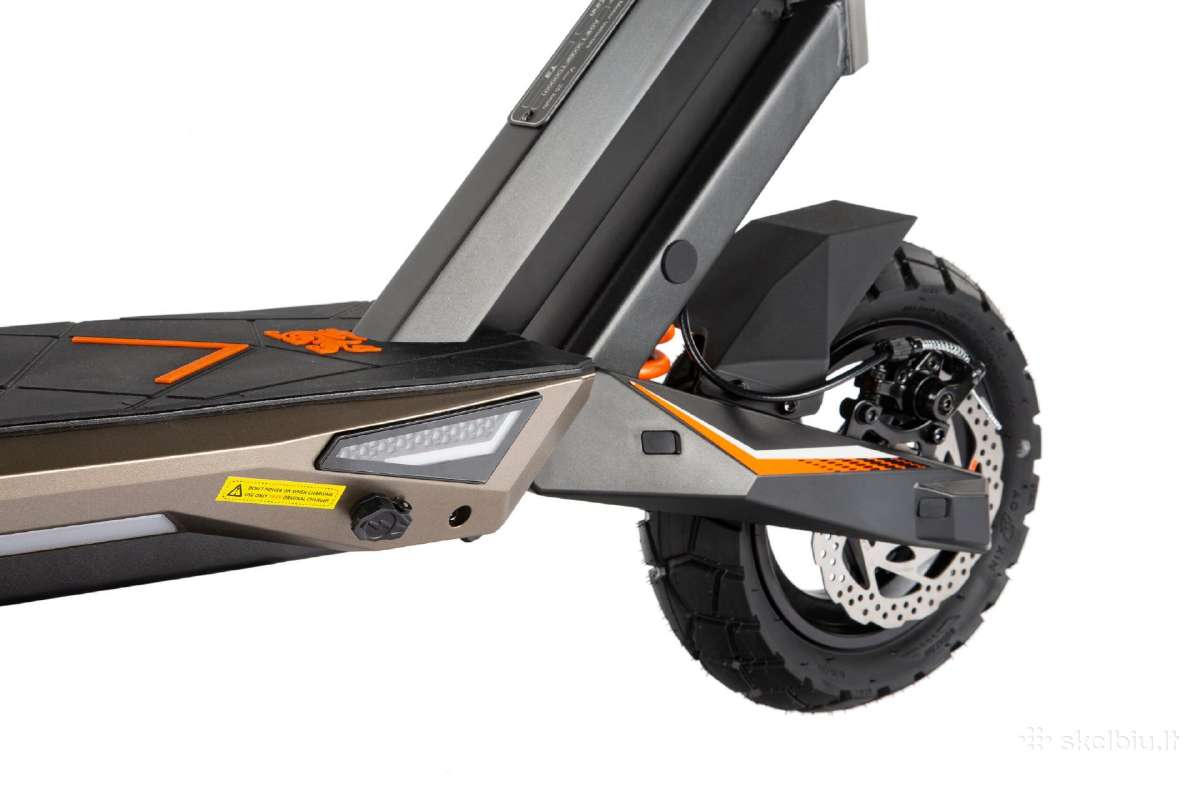 Kukirin T3 – 500w iki 45 km/h iki 50 km - nuotraukos Nr. 4