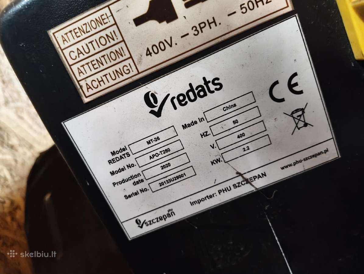 Sunkvežimių montavimo stakles Redats Mt-26 - nuotraukos Nr. 4