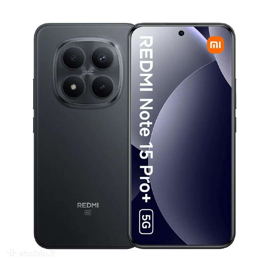 Naujas Xiaomi Redmi Note 15 Pro Plus/256gb
