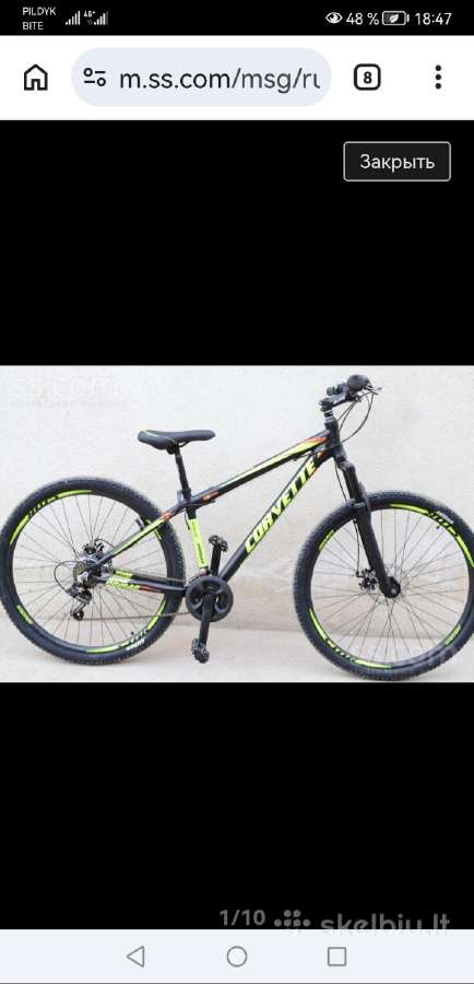 Dviratis MTB 29 coliai