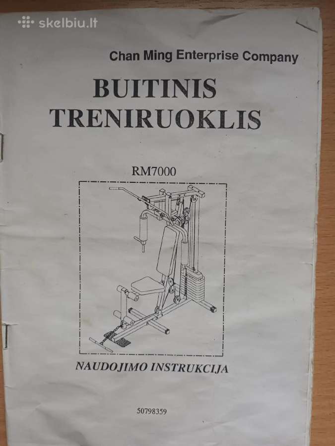 Treniruoklis Rm7000 - nuotraukos Nr. 2