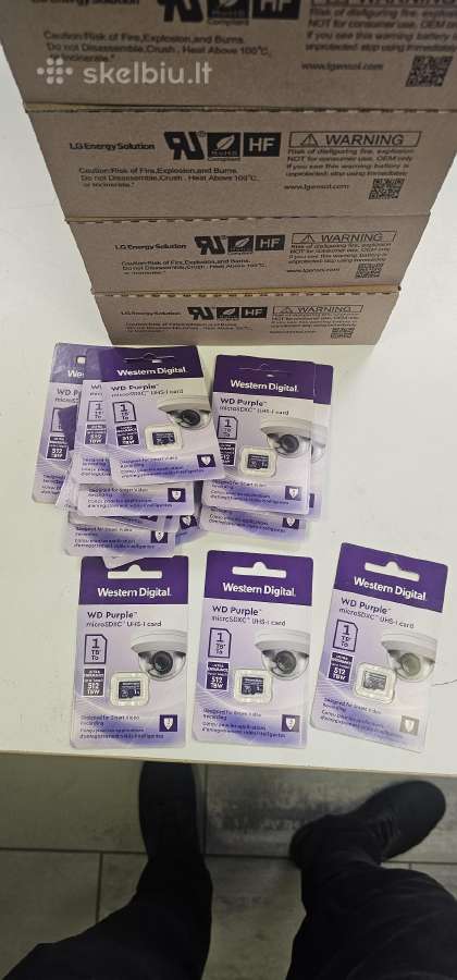 Atminties kortelė Western Digital Purple Qd101 1tb