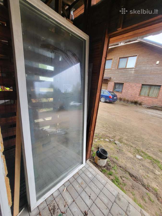 2 naudoti plastikiniai vitrininiai langai - nuotraukos Nr. 2