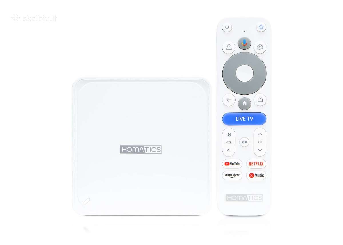 Homatics Box Lite 4k V2 Google TV 14, Media Player