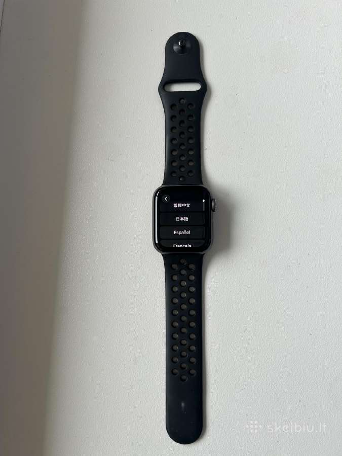 Apple watch series 4, nike+ black - nuotraukos Nr. 3