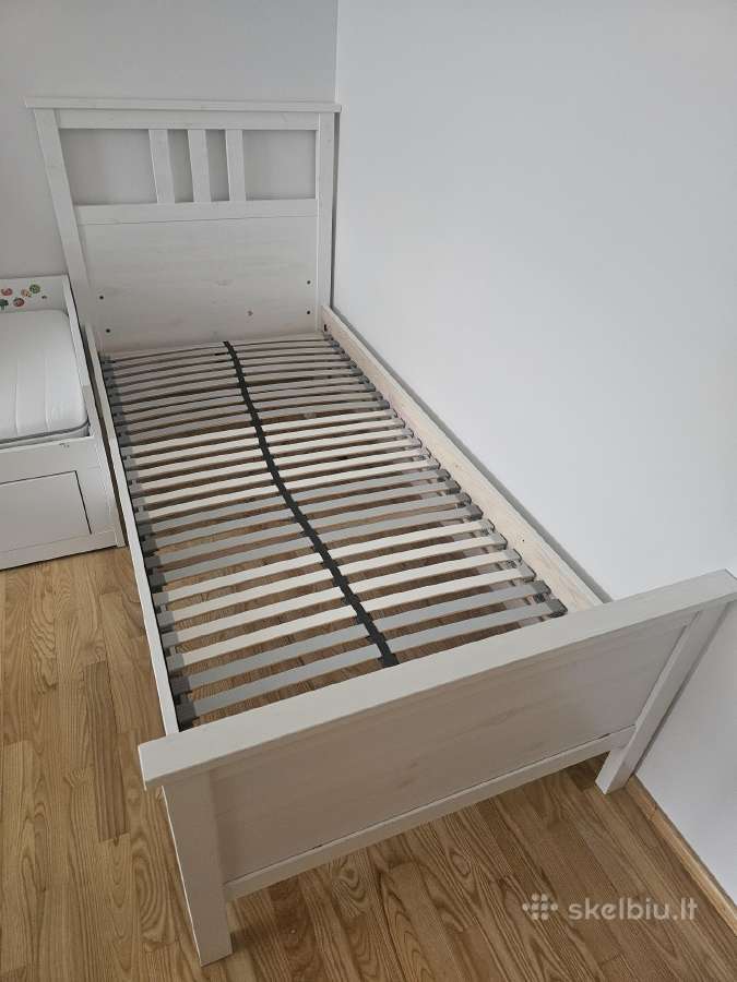 Ikea Hemnes viengulė lova su Riposo čiužiniu