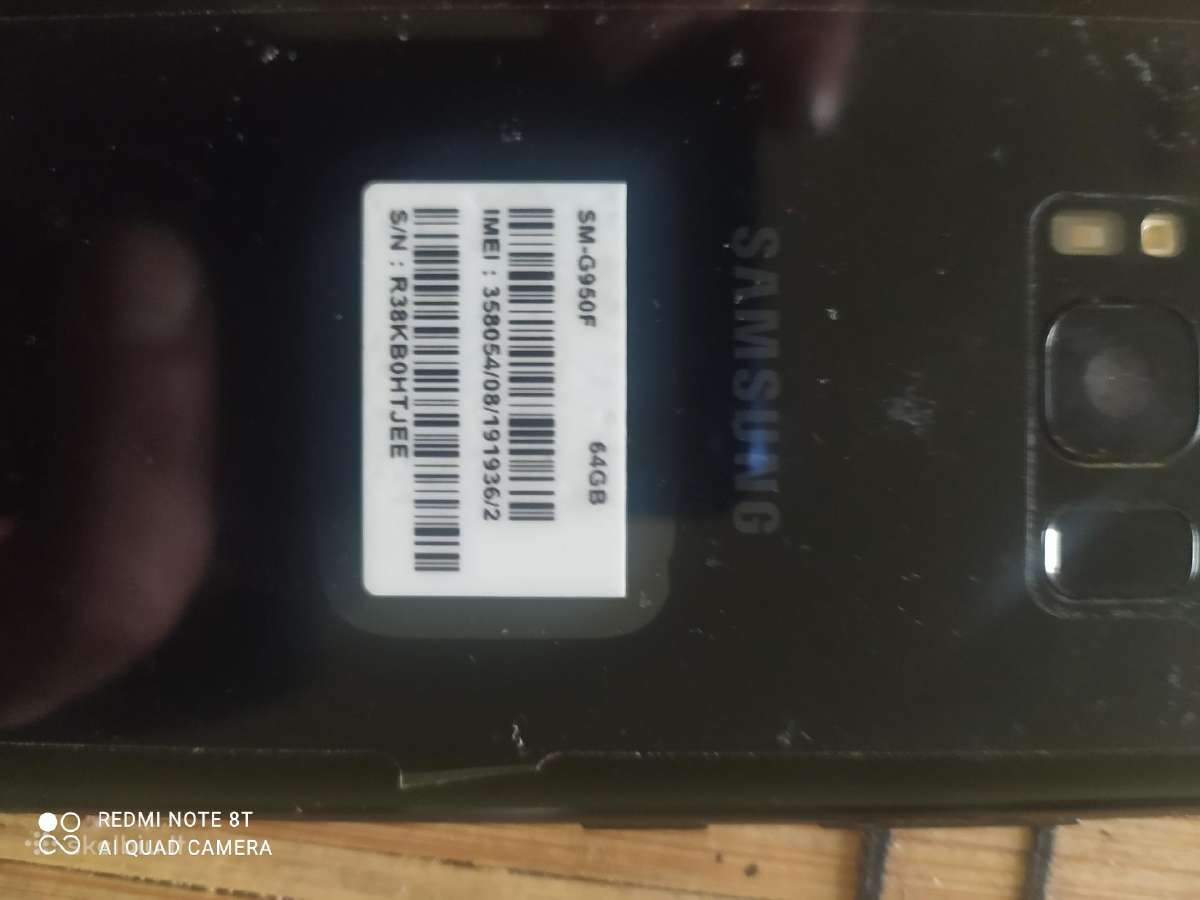 Samsung Galaxy s8 kaip naujas mažai naudotas