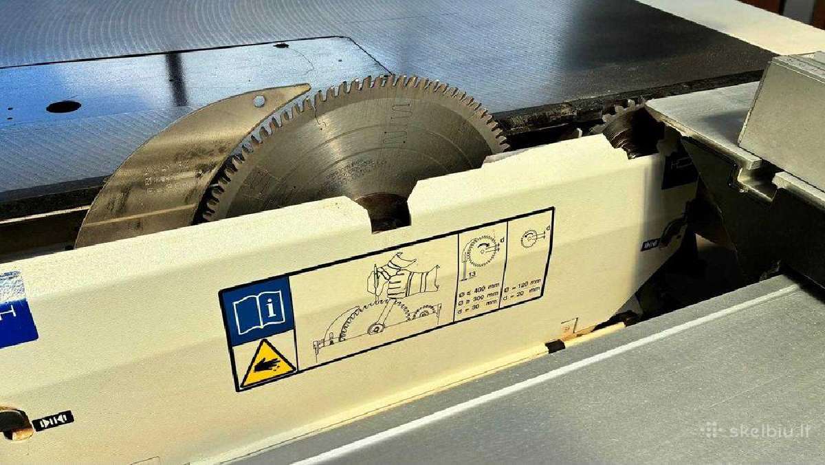 Formatinio pjovimo staklės Scm Si 400 - nuotraukos Nr. 7