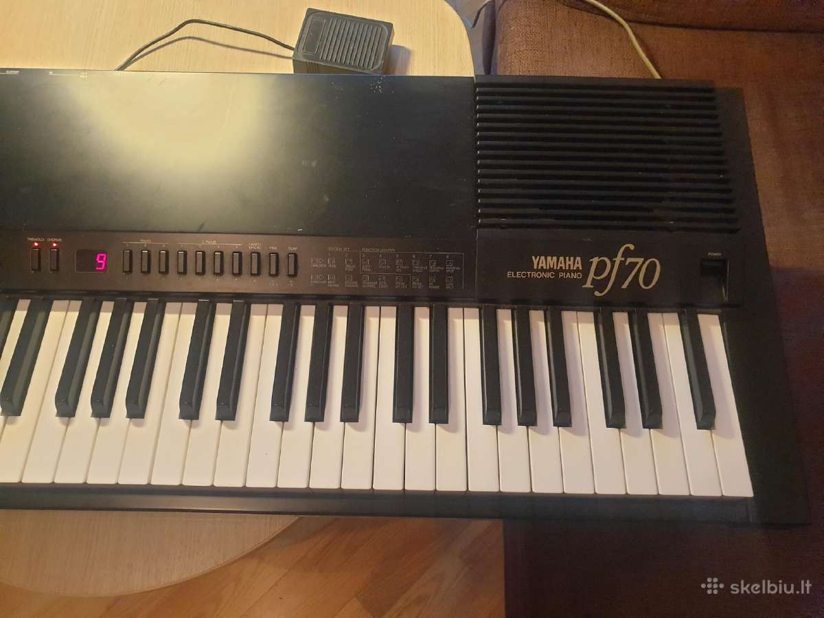 Elektroninis pianinas Yamaha pf70 - nuotraukos Nr. 4