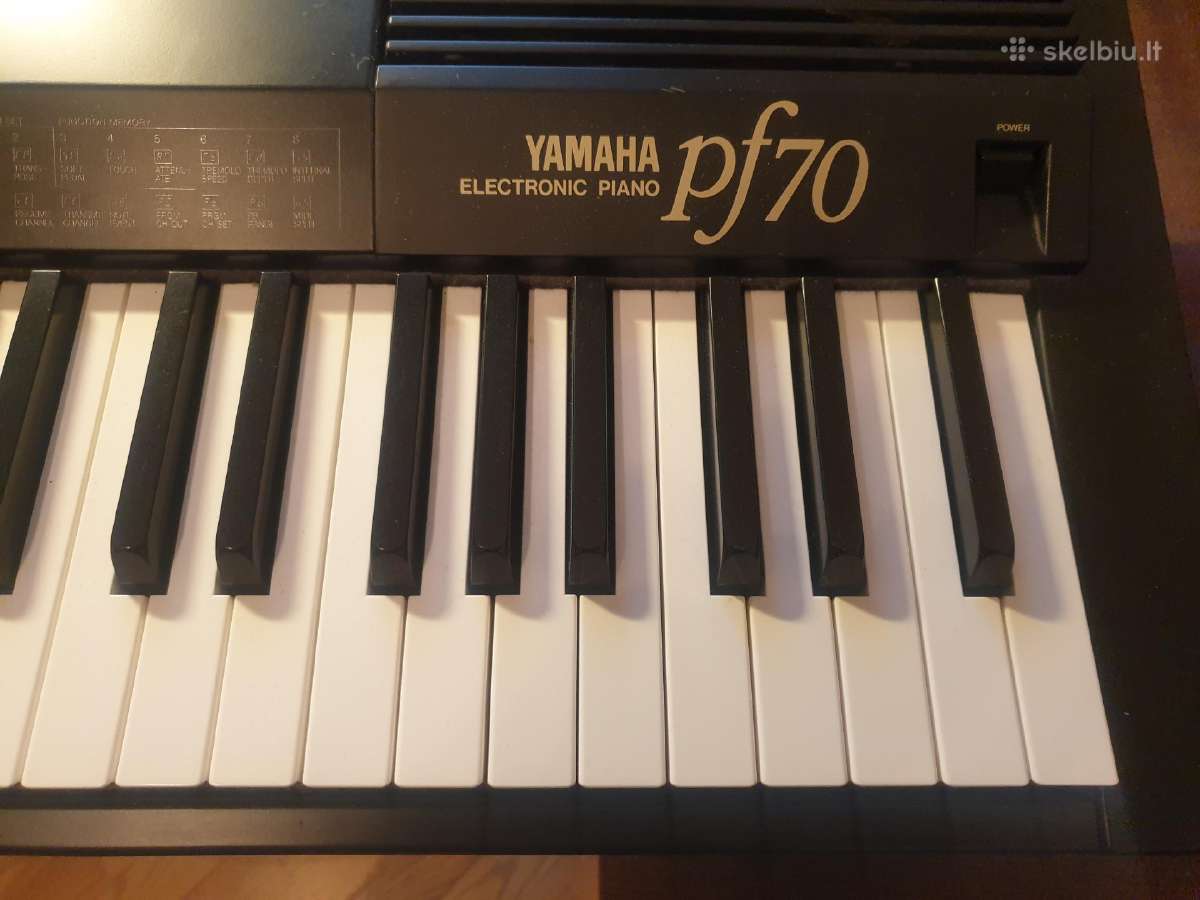 Elektroninis pianinas Yamaha pf70 - nuotraukos Nr. 5