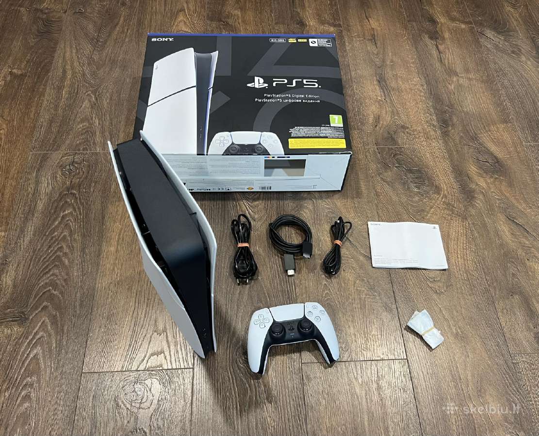 Playstation 5 Slim Digital Edition/garantija